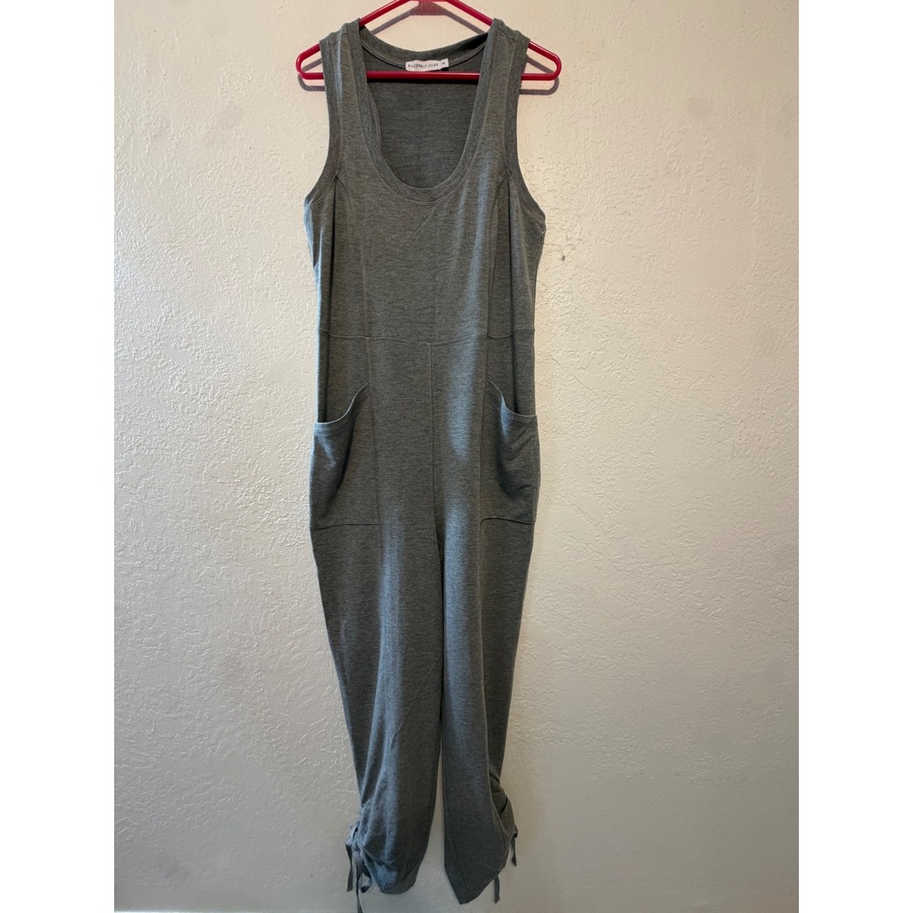 Sincerely Jules Womens Gray Sleeveless Racerback Jumpsuit Size M JA0027504
